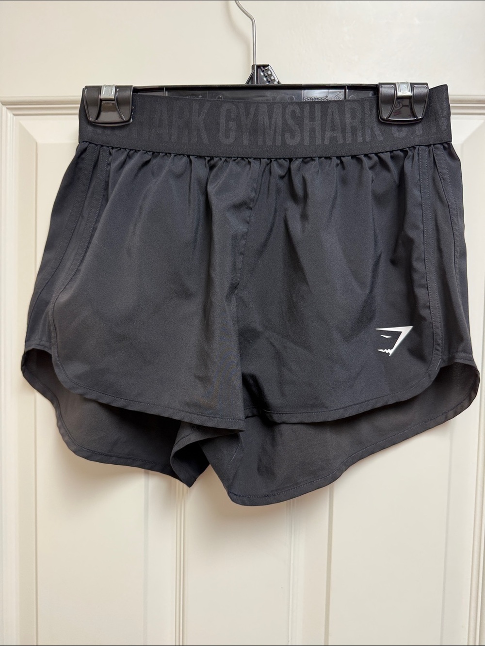 Gymshark Black Women's Athletic Running Shorts